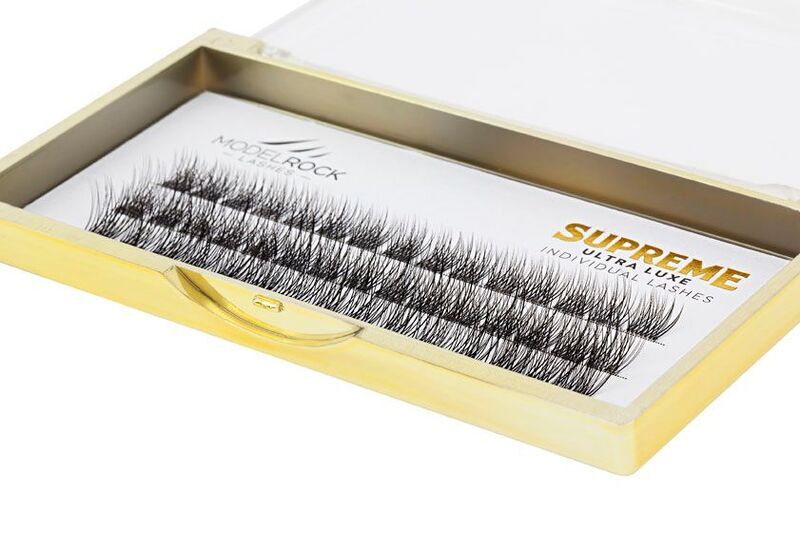 MODELROCK Ultra Luxe Individual Lashes - EXTRA LONG 14mm - SUPREME CLUSTER Style #3