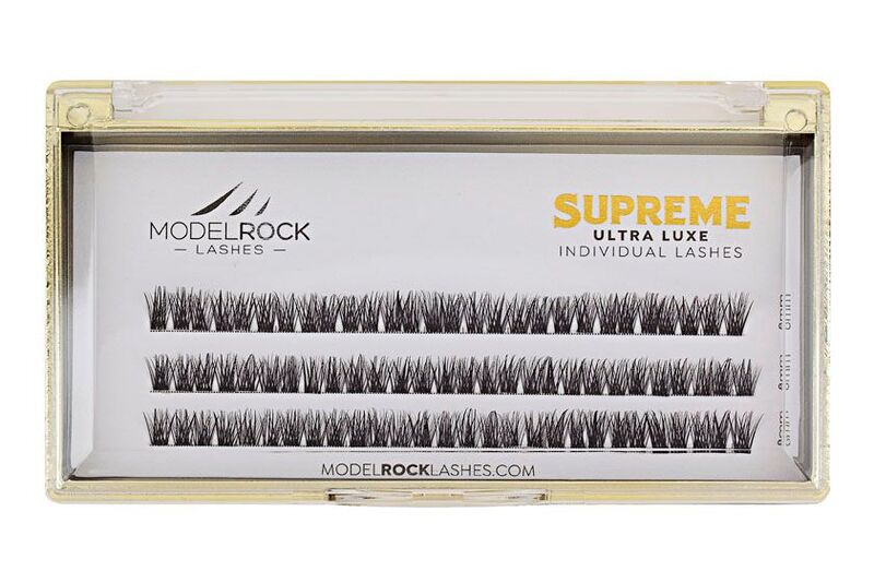 MODELROCK Ultra Luxe Individual Lashes - SHORT 8mm - SUPREME CLUSTER Style #1