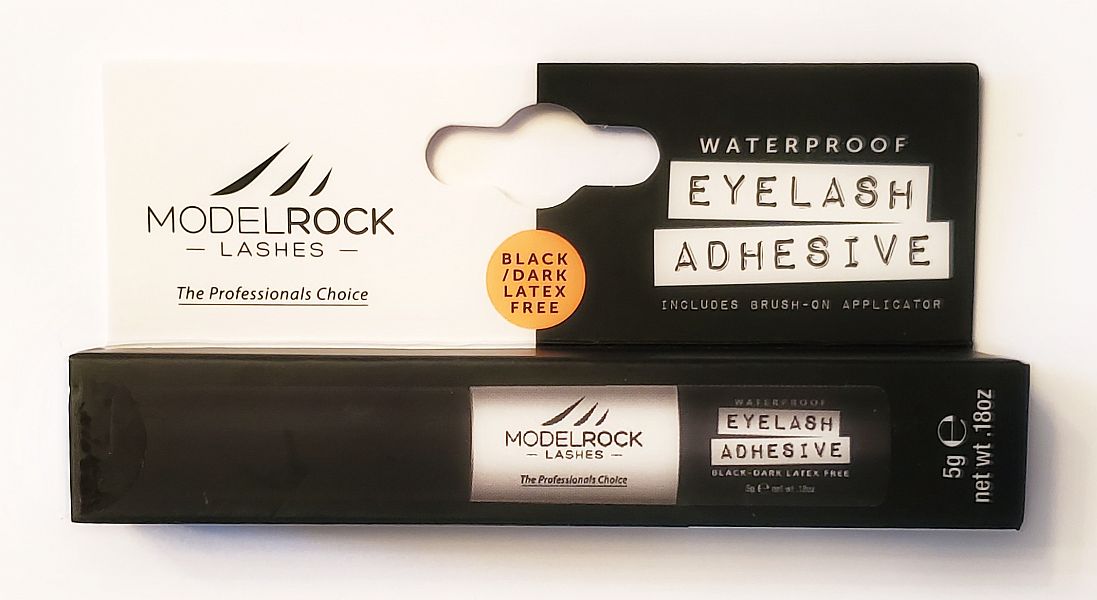 MODELROCK Lash Adhesive 5gm Waterproof "LATEX FREE" - BLACK/DARK