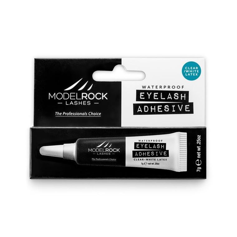 MODELROCK Lash Adhesive 7gm Waterproof "LATEX" - WHITE/CLEAR