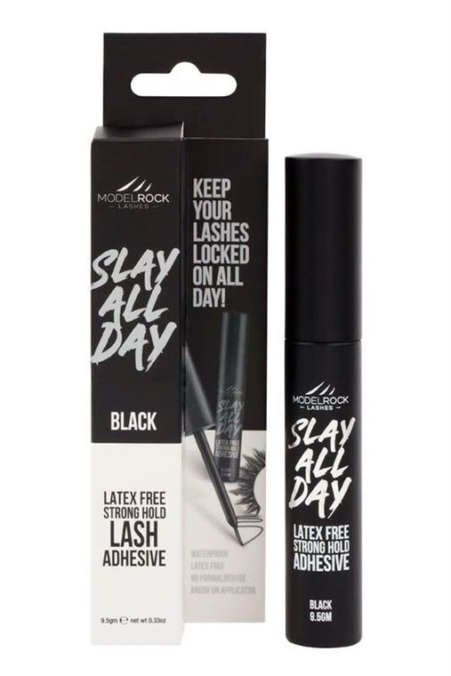 MODELROCK Lash Adhesive SUPER STONG HOLD 9.5gm Waterproof "LATEX FREE" - BLACK/DARK