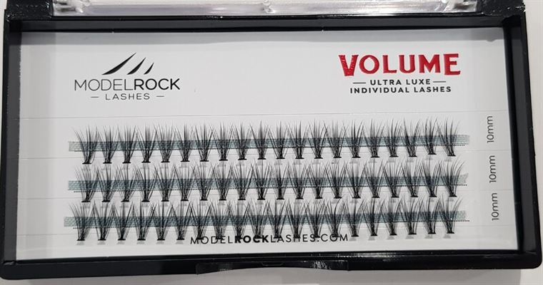 MODELROCK Ultra Luxe Individual Lashes - VOLUME MEDIUM 10mm