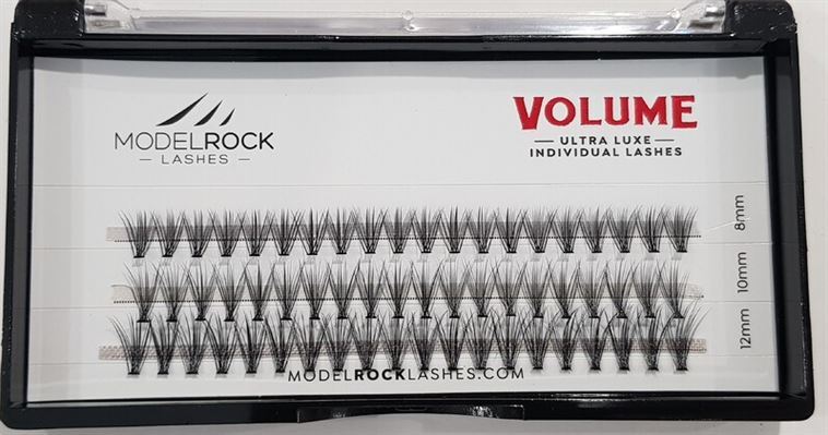 MODELROCK Ultra Luxe Individual Lashes - VOLUME MIXED LENGTHS (8mm-10mm-12mm)