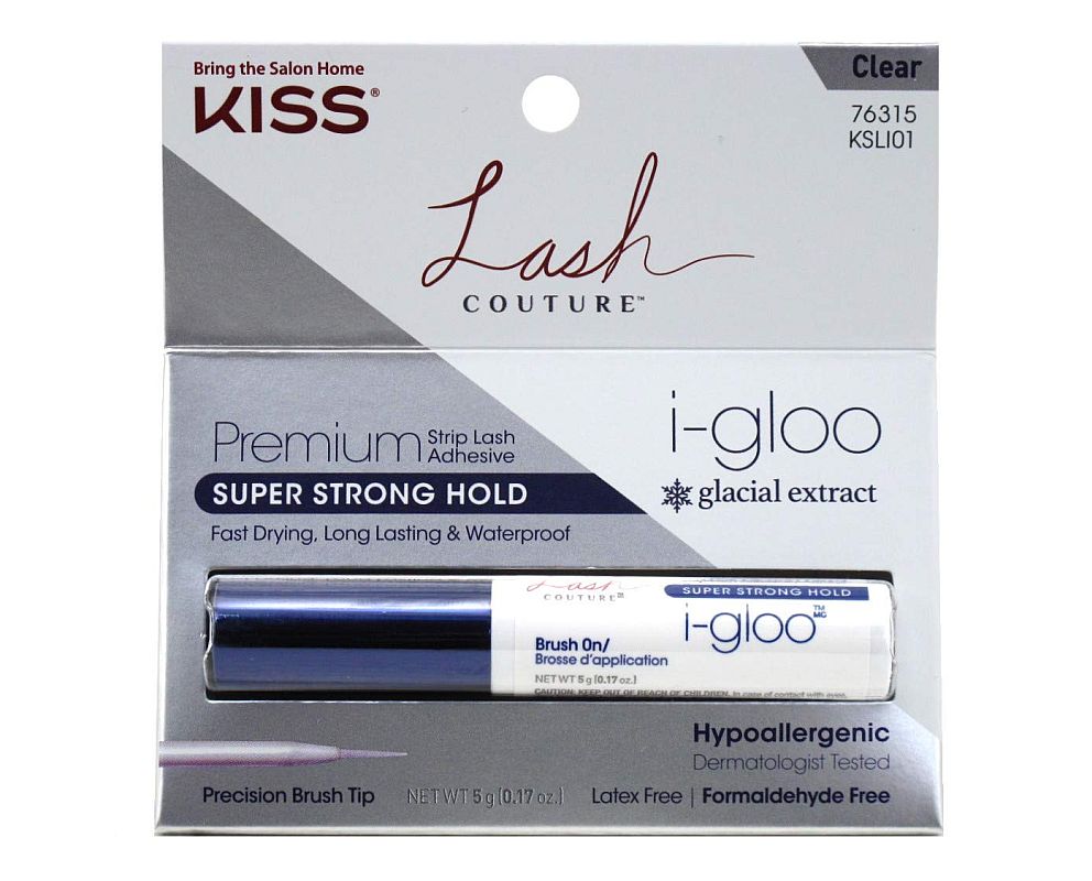 KISS Igloo Strip Lash Adhesive Clear (KSLI01)