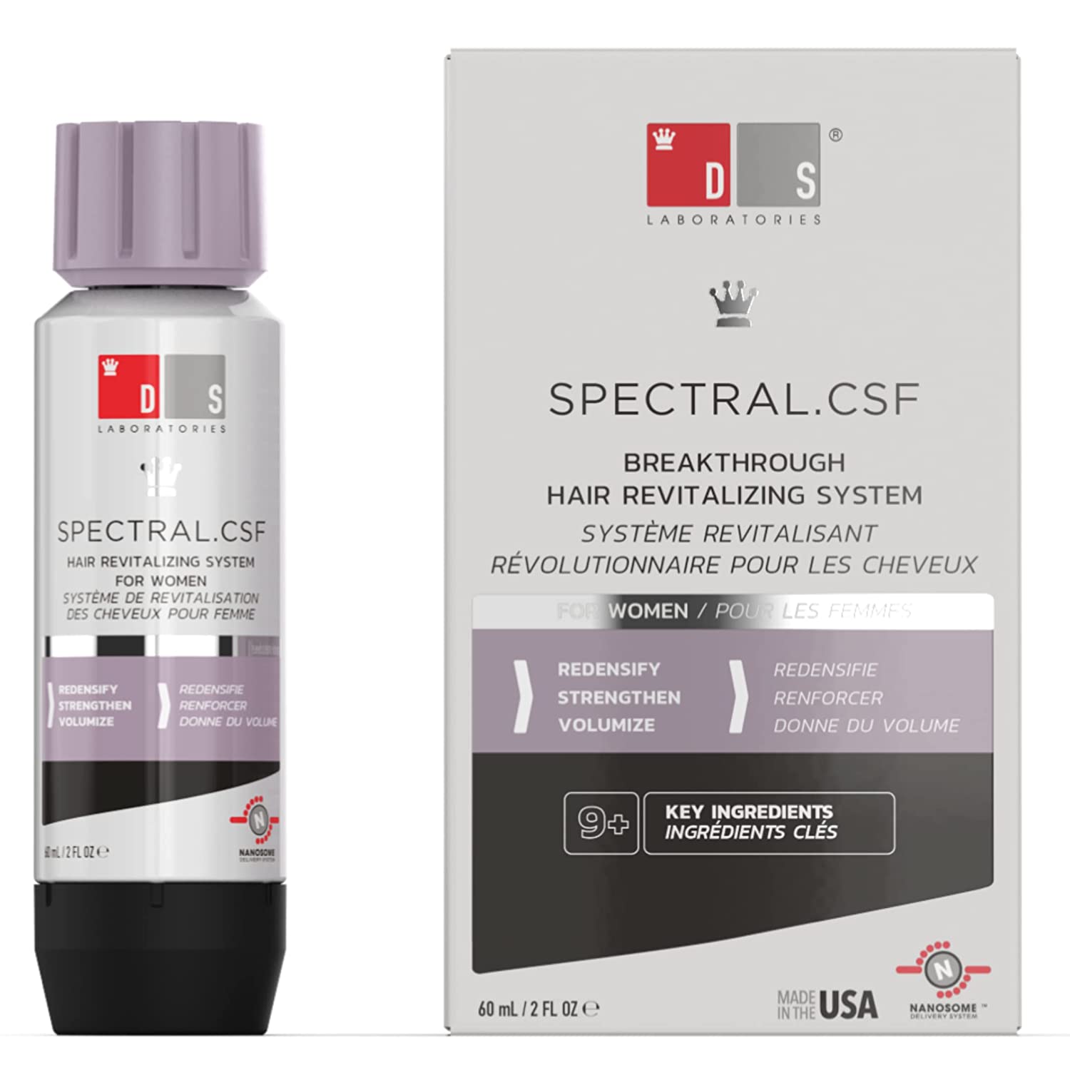 SPECTRAL.CSF | Breakthrough Hair Revitalizing System for Women with Nanoxidil 5%