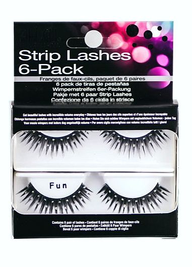 Ardell Professional Strip Lashes Wild Lash FUN 6 Pack Refills