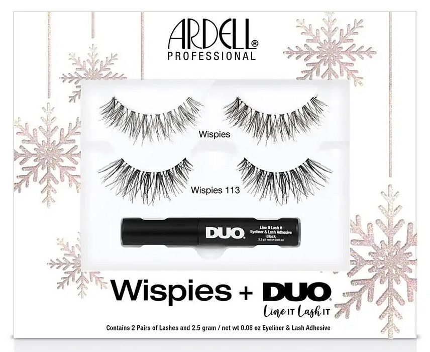 Ardell Wispies & DUO Line It Lash It Gift Set