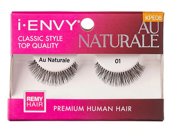 KISS i-ENVY Premium Au Naturale 01 Lashes (KPE08)