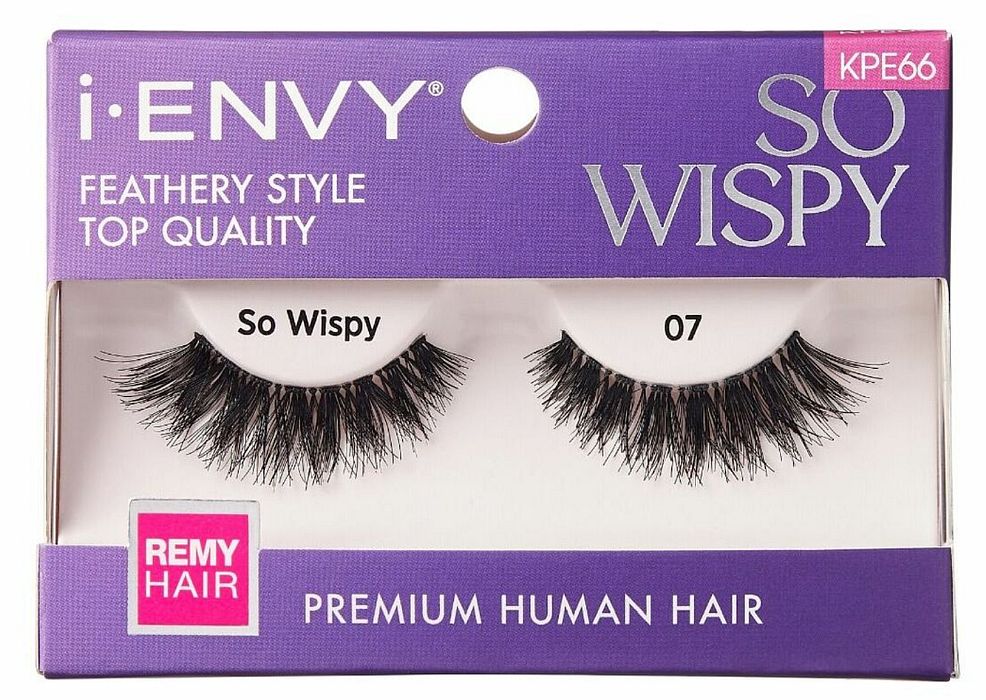 KISS i-ENVY Premium So Wispy 07 Lashes (KPE66)