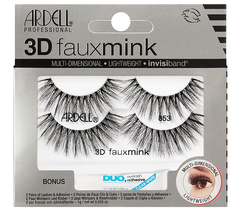 Ardell 3D Faux Mink Lashes 853 - 2 Pack