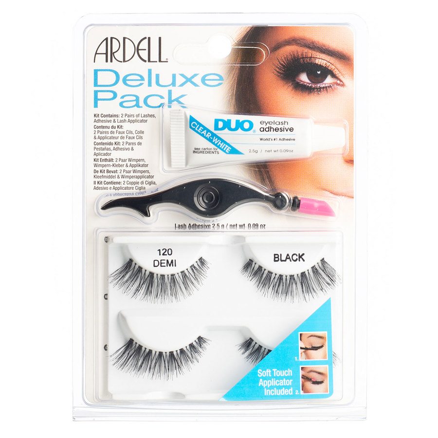 Ardell Deluxe Pack #120 Demi Black - BOGO (Buy 1, Get 1 Free Deal)
