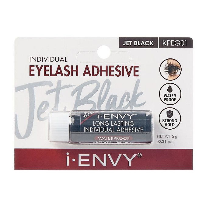 Kiss I-Envy Individual Eyelash Adhesive Jet Black (KPEG01)