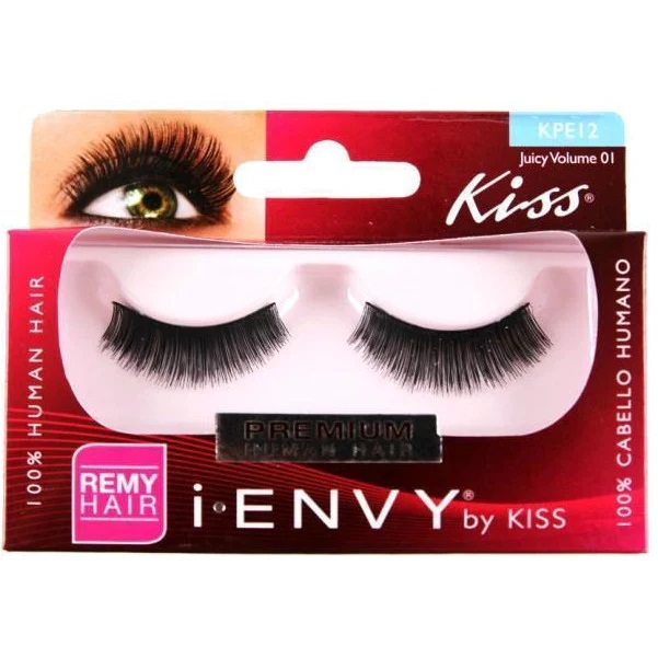 KISS i-ENVY Premium Juicy Volume 01 Lashes (KPE12)