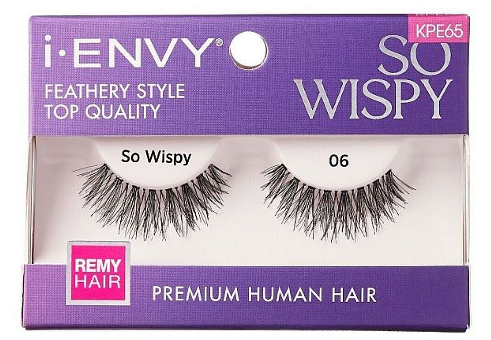 KISS i-ENVY Premium So Wispy 06 Lashes (KPE65)