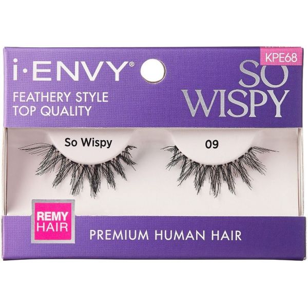 KISS i-ENVY Premium So Wispy 09 Lashes (KPE68)