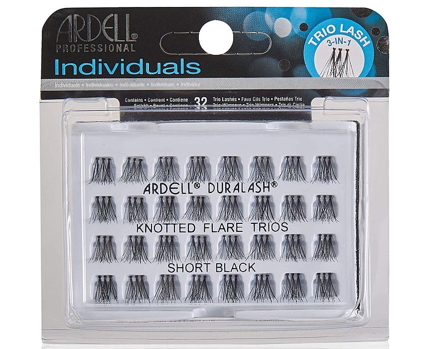 Ardell Lash Trios Individual Short Black