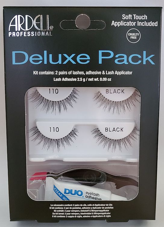 z.Ardell Deluxe Pack #110 Black - BOGO (Buy 1, Get 1 Free Deal)