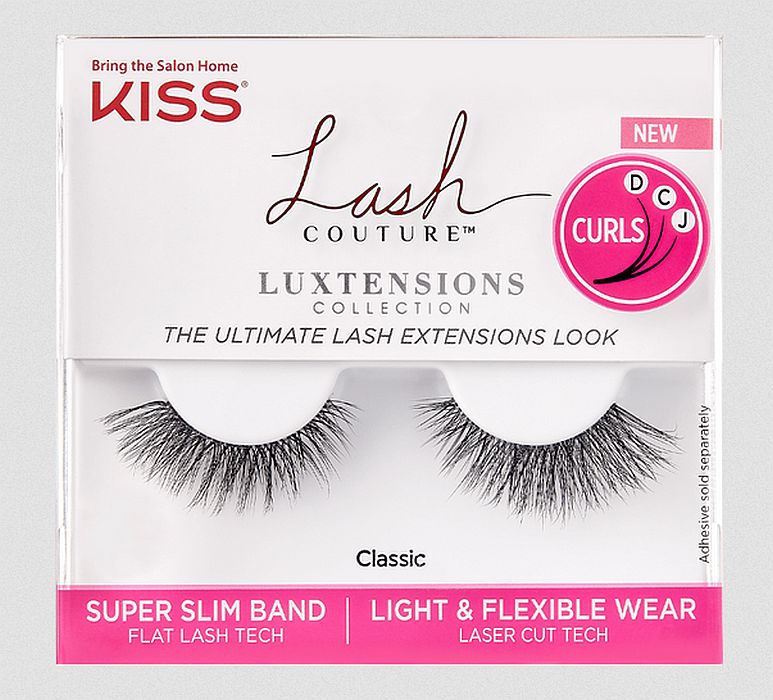 Kiss Lash Couture Lash Extensions, Luxtensions Collection, Curls