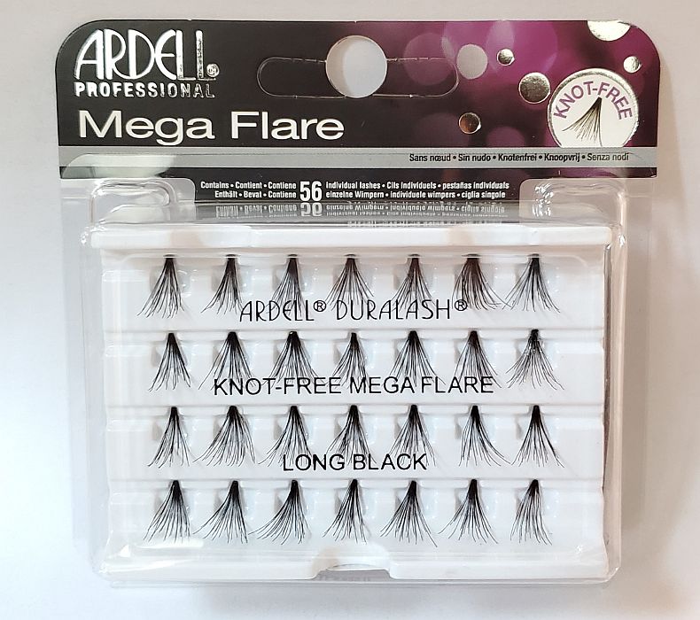 Ardell Mega Flare Individual Lashes Long Black