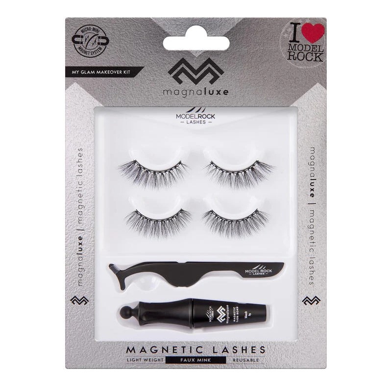 ModelRock MAGNA LUXE Magnetic Lashes + Accessories Kit - MY GLAM MAKEOVER
