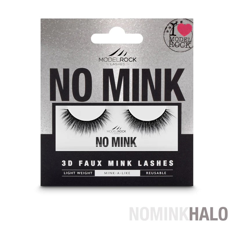 ModelRock NO MINK // Faux Mink Lashes - *HALO*