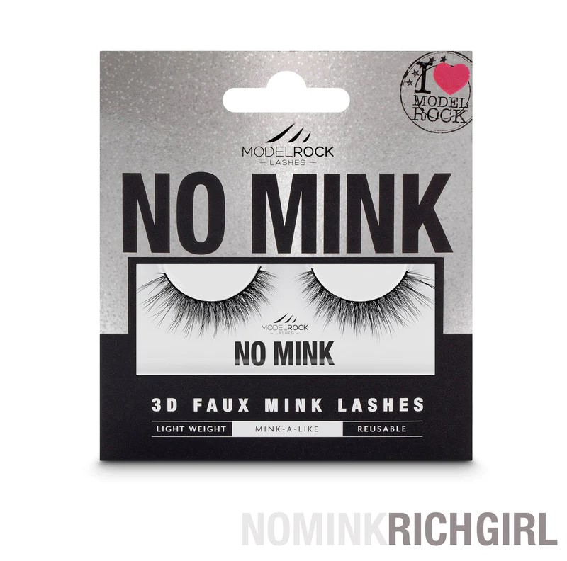 ModelRock NO MINK // Faux Mink Lashes - *RICH GIRL*