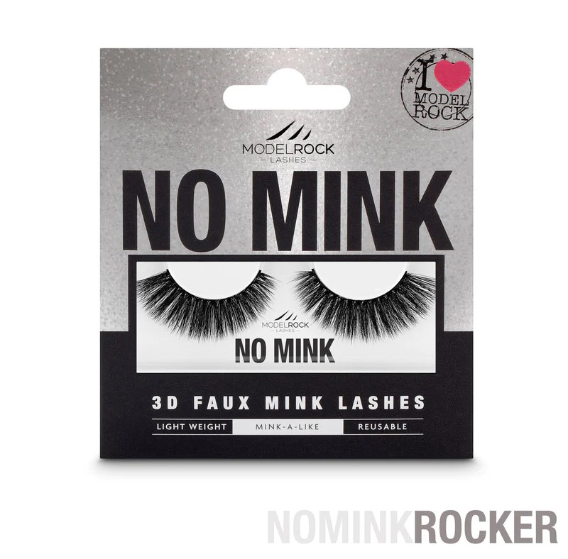 ModelRock NO MINK // Faux Mink Lashes - *ROCKER*