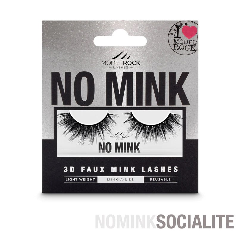 ModelRock NO MINK // Faux Mink Lashes - *SOCIALITE*