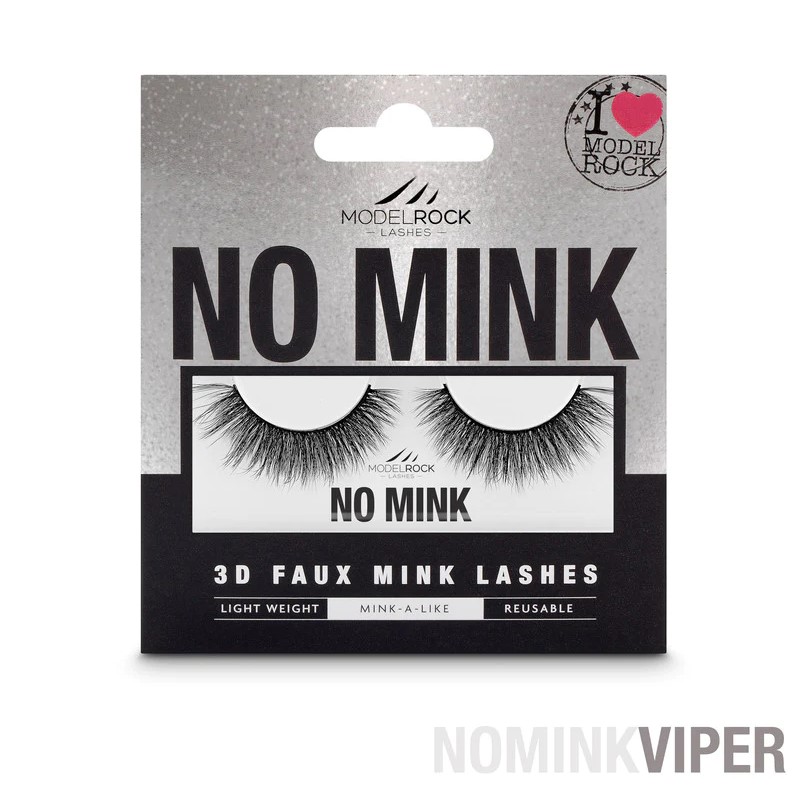 ModelRock NO MINK // Faux Mink Lashes - *VIPER*