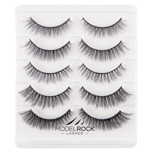 ModelRock *MULTI PACK* NO MINK // Faux Mink Lashes - *PETITE BEAUTIES* - 5 Pair Lash Pack