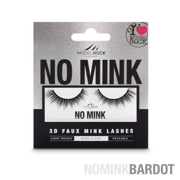 ModelRock NO MINK // Faux Mink Lashes - *BARDOT*