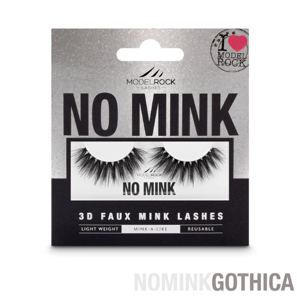 ModelRock NO MINK // Faux Mink Lashes - *GOTHICA*