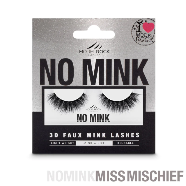 ModelRock NO MINK // Faux Mink Lashes - *MISS MISCHIEF*