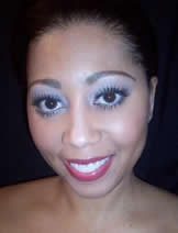Featured model wearing fabulous Ardell Fashion Lashes #106 Black