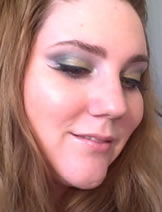 Featured Brenda sporting Elise Faux Lashes #201. Visit her Makeup Youtube Channel!