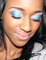 Featured Model wearing ERed Cherry lashes #100 (natural)