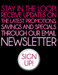 Sign up for false eyelashes promos and specials