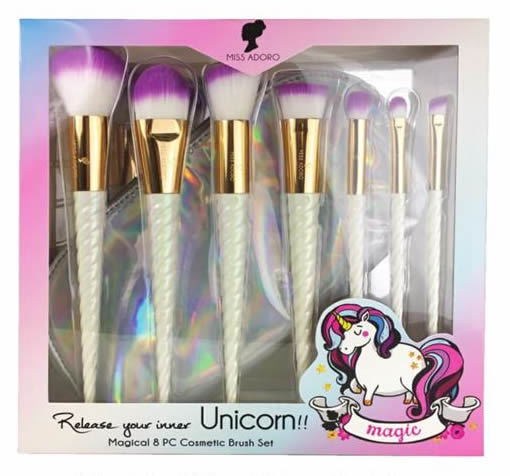 Miss Adoro Unicorns Makeup Brush Set
