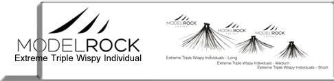 ModelRock Extreme Triple Wispy Individual Lashes