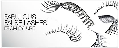 Eylure line of false eyelashes now available at Madame Madeline