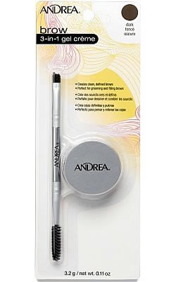 Andrea Brow 3 in 1 Gel Creme, Dark