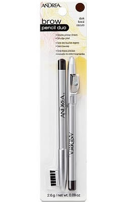 Andrea Brow Pencil Duo, Dark