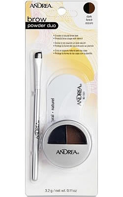 Andrea Brow Powder Duo, Dark