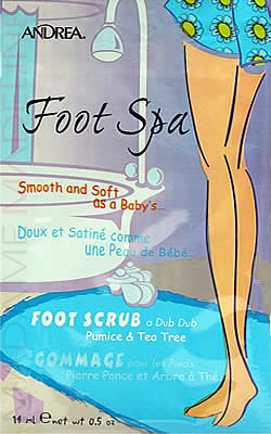 Andrea Foot Spa - Foot Scrub a Dub Dub  (1 Packet)