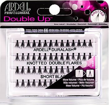 Ardell Duralash Knotted Double Flares Individual Lashes Short Black