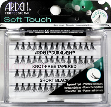 Ardell Soft Touch Knot-Free Individuals Short Black