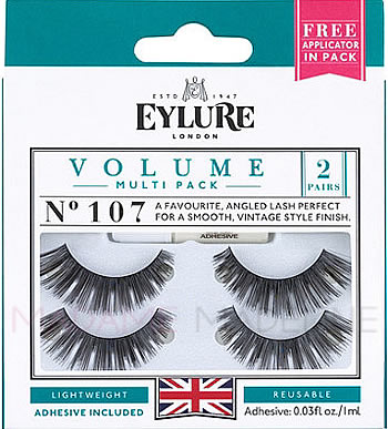 z.Eylure Naturalites VOLUME TWINPACK N 107