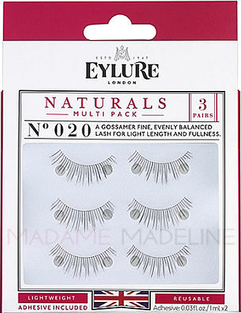 Eylure Naturalites NATURALS TRIPLE PACK N° 020