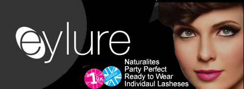 Entire line of Eylure lashes collection directly from the U.K.  From naturalites to party perfect lashes good for all occasions