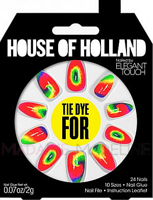 z.House Of Holland Nails By Elegant Touch - TIE DYE FOR